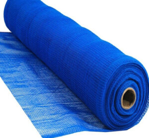 Fire Resistant Blue Debris Netting Industrial 70gsm Netting - 3m X 50m ...